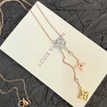 X632  Women's new titanium steel fashion necklace  jewelry