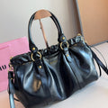 MIP3  Women's fashionable retro 33 * 13 * 23cm pocket motorcycle bag