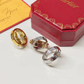 J133  Double-ring jewelry for both men and women