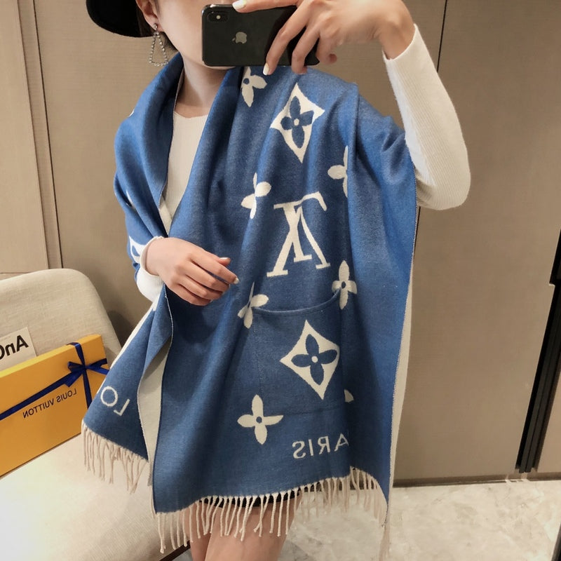 XLC19 cashmere blend 65-180CM Scarf
