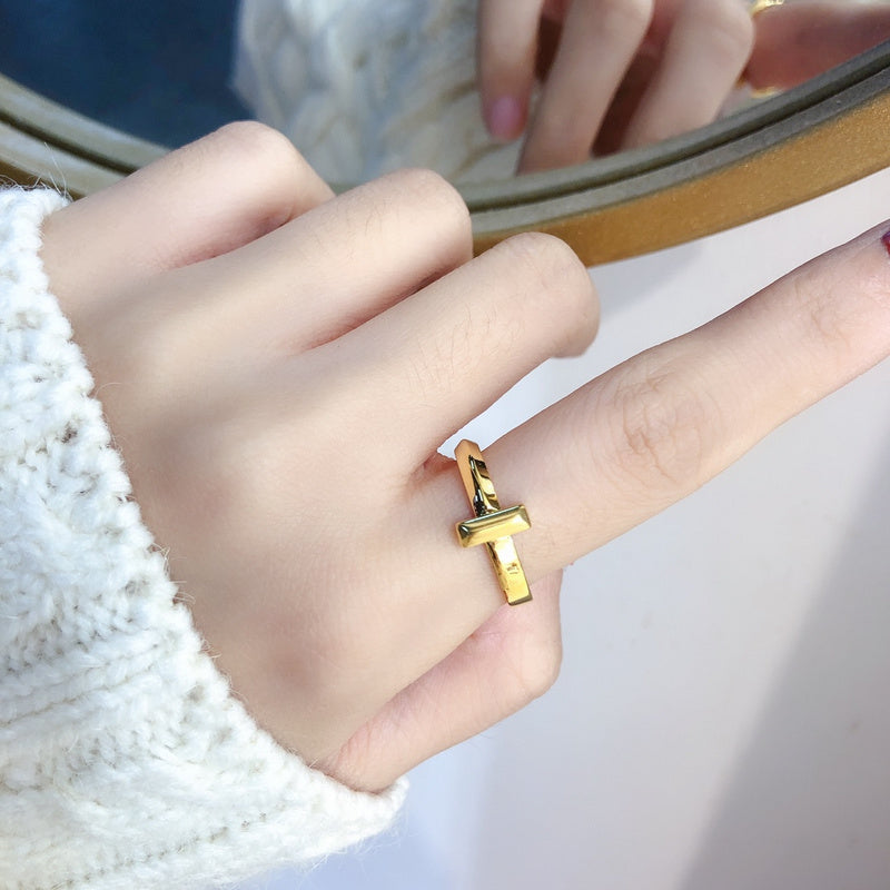 J035   Ring 316 steel jewelry