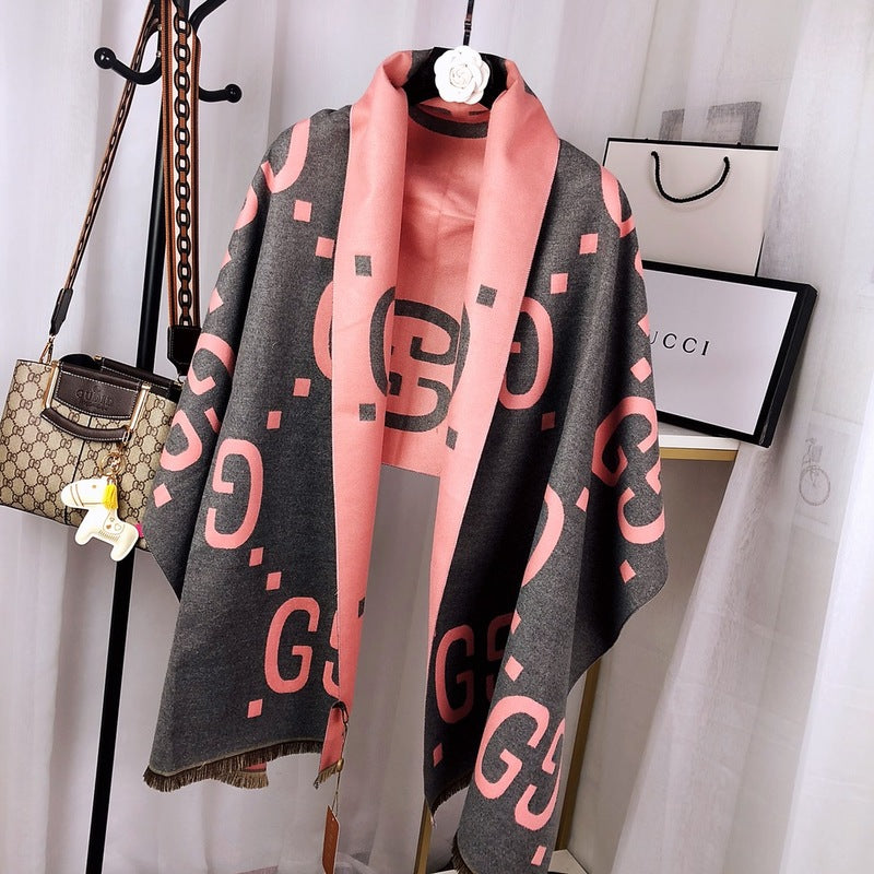XGC11 cashmere blend 65-190CM Scarf