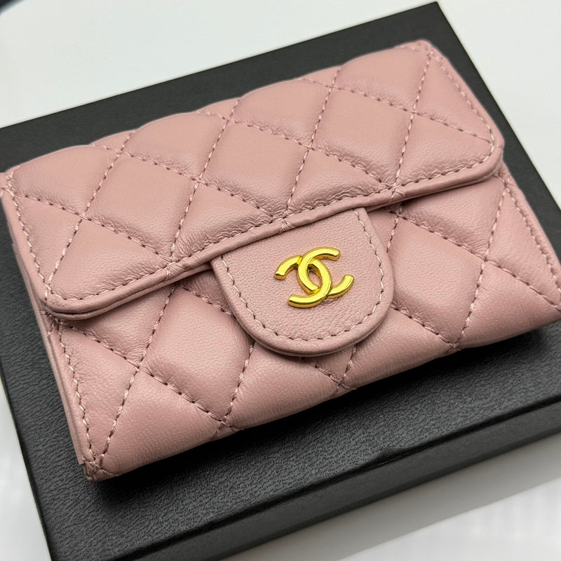 LCP39 Wallet Bag 11-7.5-2CM Leather bags with box