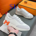 BMHS0 Leather Shoes Women35-41 Man 40-44 with box