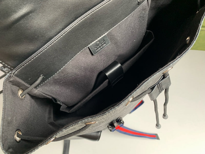 LGP22 Men  Bag 34-42-16CM Leather knapsack bags